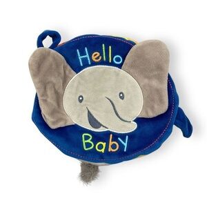 Gund Blue and Gray Elephant Baby Book